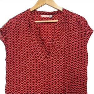 HALOGEN Women’s Cap Sleeve Tunic Size Small